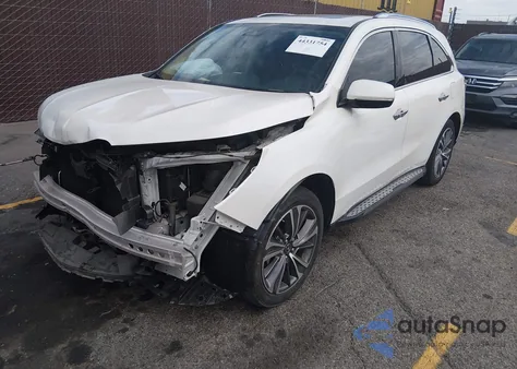 2019 Acura Mdx Tech Pkg из США, поврежденный, VIN 5J8YD3H54KL005276